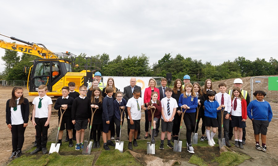 Work starts on new South West Fife high school Scottish Construction Now